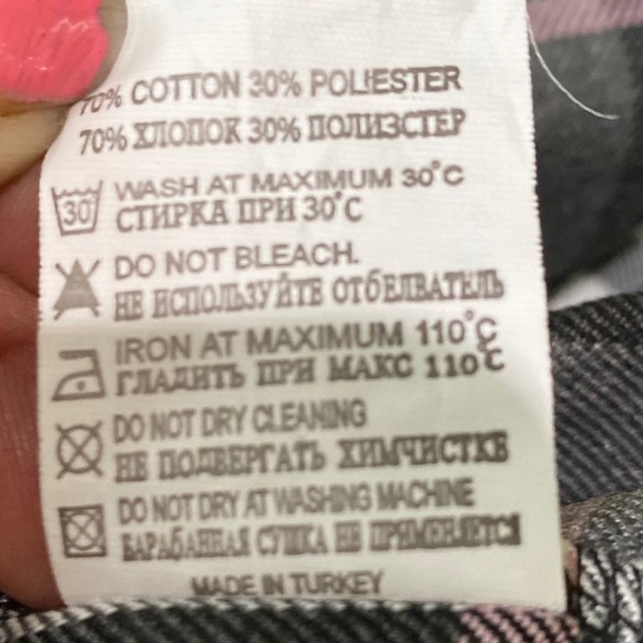 Burberry London Pink and Black Girl's Skirt - Picture 10 of 10